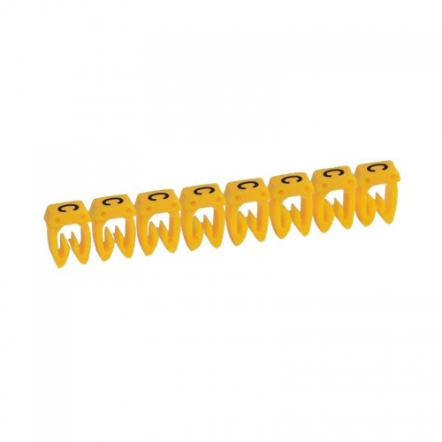 Маркер каб. 0.15-0.5кв.мм CAB3 "C" черн. на жел. фоне (уп.300шт) Leg 038112 1017454