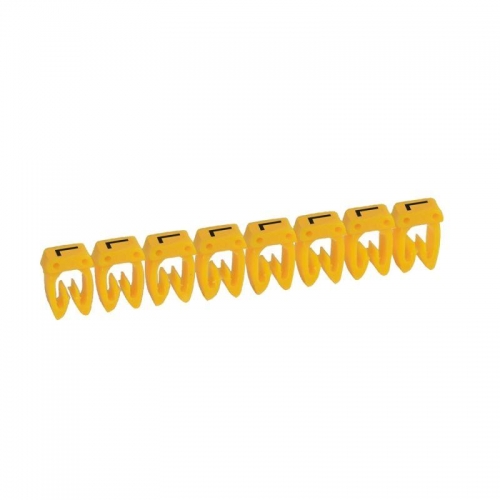 Маркер каб. 0.15-0.5кв.мм CAB3 "L" черн. на жел. фоне (уп.300шт) Leg 038121 1017463