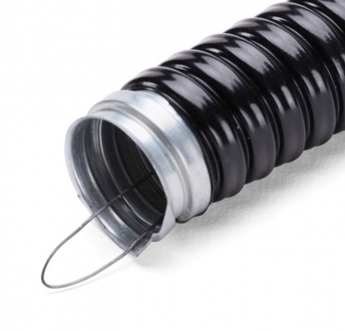 Металлорукав Р3-ЦПнг-LS 12 d12мм с протяжкой (уп.20м) Fortisflex 77892 512137