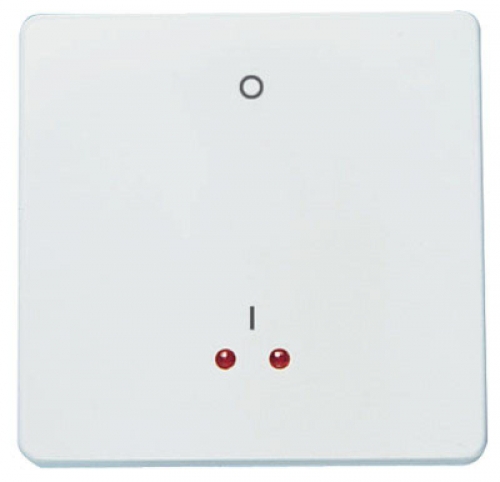 Механизм выключателя 1-кл. 2мод. STYLO с инд. бел. ABB 2201.3 BA 31306