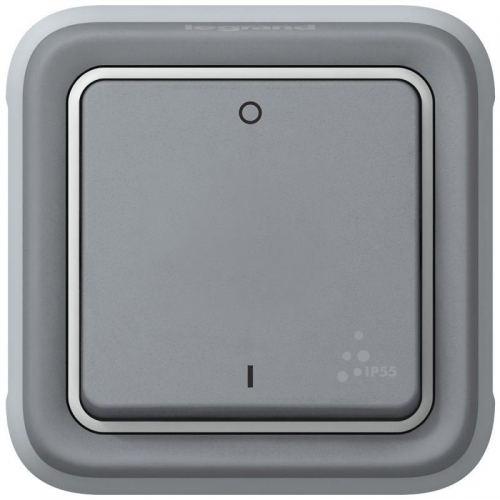 Механизм выключателя 1-кл. СП PLEXO 10А IP55 сер. Leg 069530 125002