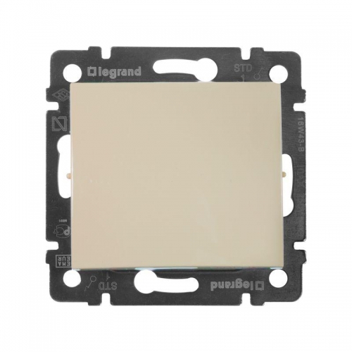 Механизм выключателя 1-кл. СП Valena 10А IP31 сл. кость Leg 774301 33815