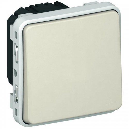 Механизм выключателя кноп. СП Plexo 10А 1НО IP55 бел. Leg 069630 158749