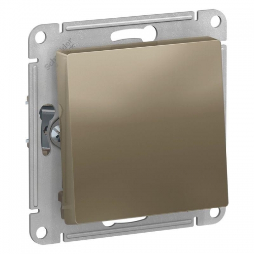 Механизм переключателя 1-кл. ATLAS DESIGN (сх.6) 10АХ шампань SchE ATN000561 1240335