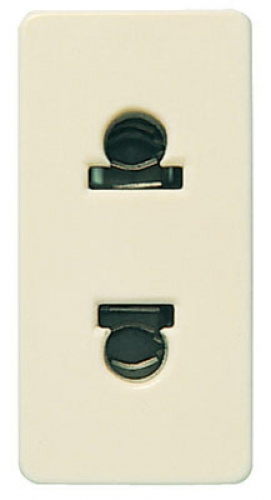 Механизм розетки 1-м СП 1мод. Stylo 16А IP20 2п US станд. сл. кость ABB 2135 BM 31284