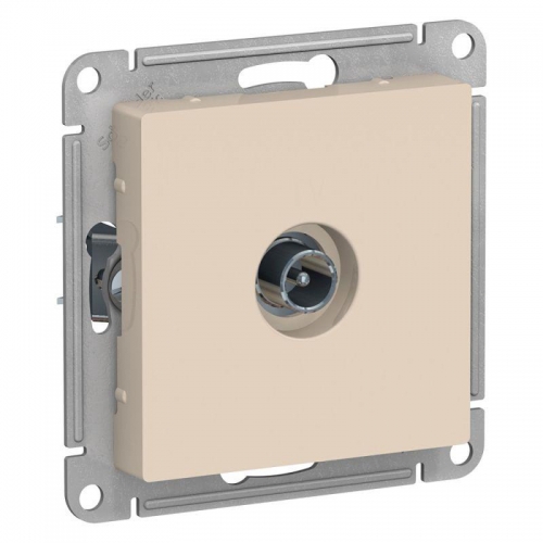 Механизм розетки TV ATLAS DESIGN оконечный 1DB беж. SchE ATN000291 1240215