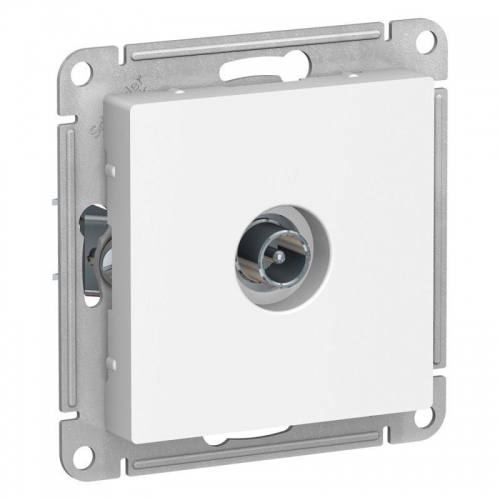 Механизм розетки TV ATLAS DESIGN проходной 4DB бел. SchE ATN000192 1240165