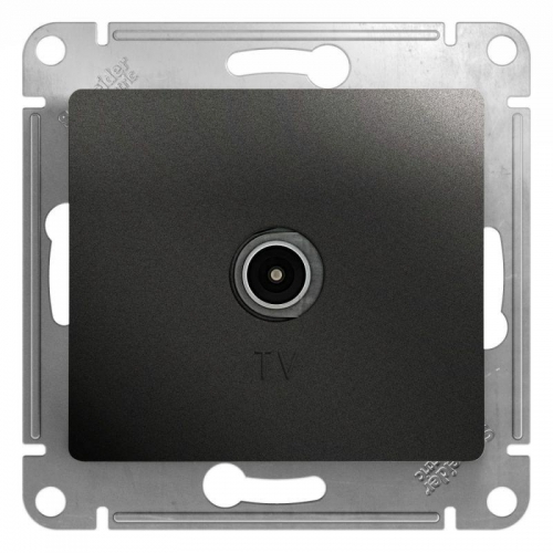 Механизм розетки TV Glossa 1DB оконечной антрацит SchE GSL000791 400328