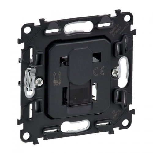 Механизм розетки комп. 1-м Valena In'matic RJ45 CAT.5E UTP Leg 753070 1181857