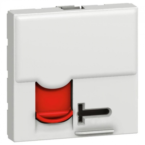 Механизм розетки комп. СП Mosaic RJ45 FTP CAT.6 безопасн. Leg 076595 1018060