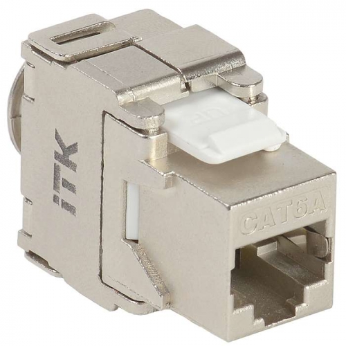Модуль Keystone Jack кат. 6A FTP IDC Dual верт. заделка ITK CS1-1C6AF-D2 333545