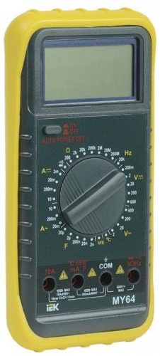 Мультиметр цифровой Professional MY64 ИЭК TMD-5S-064 278501