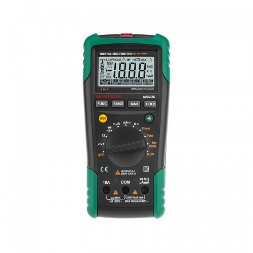 Мультиметр-трассоискатель профессиональный MS8236 Mastech 13-1223 468768