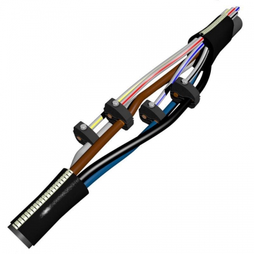 Муфта ответвительная 4 ПОТ-1 (95–150/16–95) с зажимами ЗЭТА zeta23012 435654