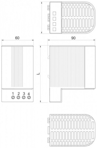 Нагреватель 150Вт 110-230В SchE NSYCR150WU2C 240997