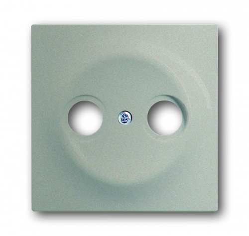 Накладка розетки TV+FM Impuls ш. мет ABB 1753-0-5440 31124