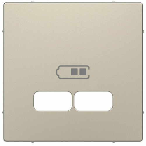 Накладка центральная Merten D-Life для механизма USB 2.1А SD сахара SchE MTN4367-6033 471734