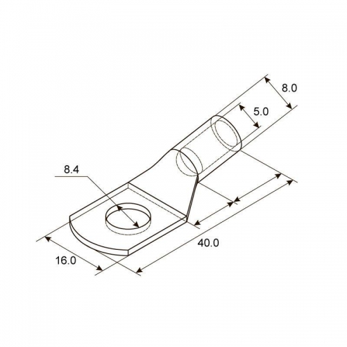 Наконечник ТМЛ 10–8–5 Rexant 07-5309 480275