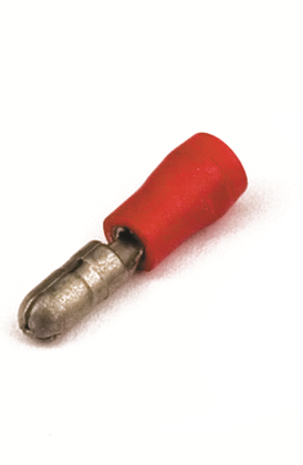 Наконечник цилинд. "вилка" 0.25-1.5кв.мм отв. d4 кр. (уп.100шт) ДКС 2A96P 158316