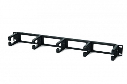 Организатор CM-1U-PL кабельный с пласт. кольцами 19дюйм 1U Hyperline 15446 280194