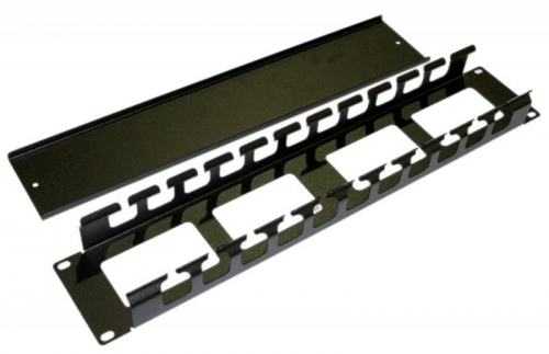Организатор кабельный CM-2U-ML-COV метал. с крышкой 19дюйм 2U Hyperline 16490 1200541