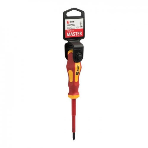 Отвертка PH1х80мм Master 1000В Basic EKF ph-1-80-mas-in 1248502