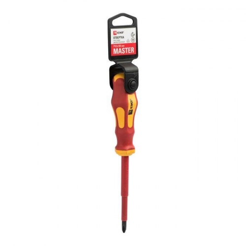 Отвертка PH2х100мм Master 1000В Basic EKF ph-2-100-mas-in 1248503