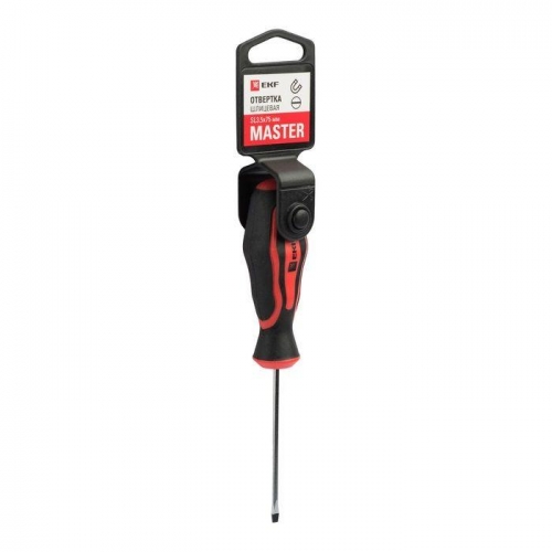Отвертка SL3.5х75мм Master Basic EKF sl-3.5-75-mas 1248456