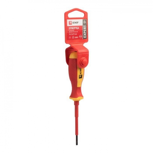 Отвертка SL3х75мм Expert 1000В PROхima EKF sl-3-75-Exp-in 1248507