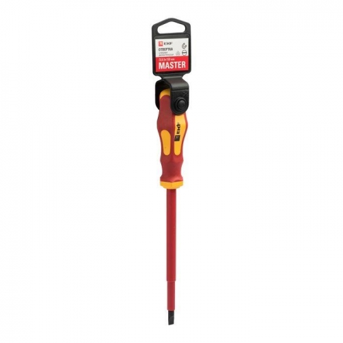 Отвертка SL6.5х150мм Master 1000В Basic EKF sl-6.5-150-mas-in 1248500