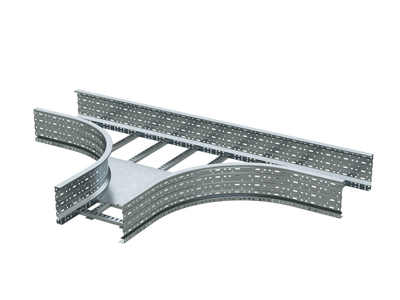 Ответвитель для лестн. лотка Т-образ. 200х300 цинк-ламель ДКС ULT623ZL 1129287