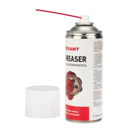 Очиститель и обезжириватель DEGREASER 400мл Rexant 85-0006 493216