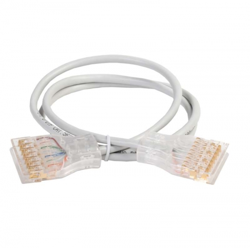 Патч-корд 110-110 4 пары кат.5е 1м сер. ITK PC01-110-4P1M 410452