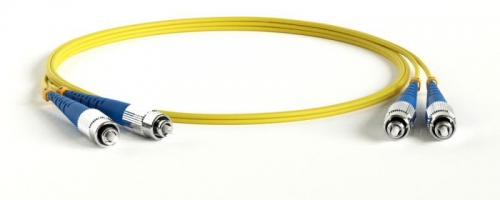 Патч-корд FC-D2-9-FC/UR-FC/UR-H-1M-LSZH-YL волоконно-оптический (шнур) SM 9/125 (OS2) FC/UPC-FC/UPC жел. Hyperline 238581 283875