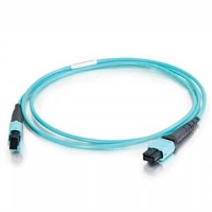 Патч-корд FHD-MC3-503-MPOM12/PS-MPOM12/PS-A-30M-LSZH-AQ волоконно-оптический MPO (папа)-MPO (папа) тип A 12 волокон 50/125 (OM3) 40/100G LSZH 30м Hyperline 44896 442154