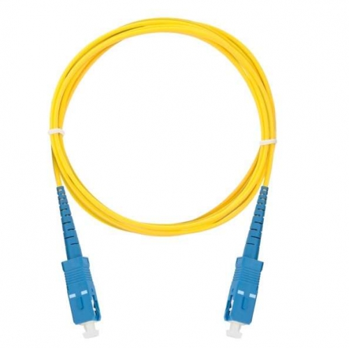 Патч-корд NMF-PC1S2C2-SCU-SCU-001 волоконно-оптический соед. одномод. 9/125мкм стандарта OS2 SC/UPC-SC/UPC одинарн. LSZH нг(В)-HFLTx 2мм жел. 1м NIKOMAX NMF-PC1S2C2-SCU-SCU-001 494313