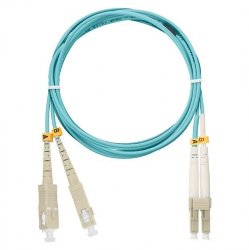 Патч-корд NMF-PC2M3C2-SCU-LCU-001 волоконно-оптический (шнур)перех. 50/125 (ОМ3) SC/UPC-LC/UPC двойн. LSZH нг(В)-HFLTx 1м NIKOMAX NMF-PC2M3C2-SCU-LCU-001 494130