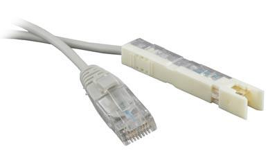 Патч-корд PC-110-RJ45-1P-CX-2M-LSZH-GY 110 тип-RJ45 1 пара LSZH 2м сер. Hyperline 229894 1200706