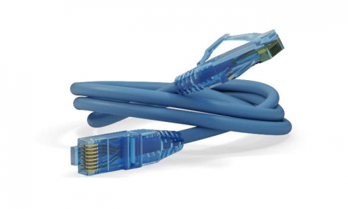 Патч-корд PC-LPM-UTP-RJ45-RJ45-C6-0.5M-LSZH-BL U/UTP кат.6 LSZH 0.5 м син. Hyperline 230201 430080