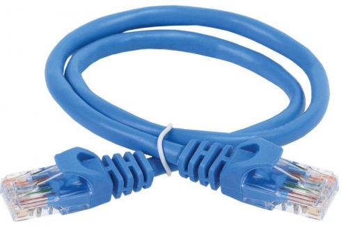 Патч-корд кат.5е UTP 3м син. ITK PC03-C5EU-3M 301920
