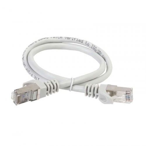 Патч-корд кат.6 FTP 0.5м сер. ITK PC01-C6F-05M 411463