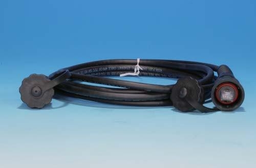 Патч-корд промышленный PC-IE-LPM-UTP-RJ45-RJ45-C5e-2M-BK U/UTP IP67 кат.5e с защ. крышками 2м черн. Hyperline 45489 1201578