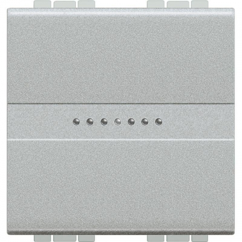 Переключатель аксиальный 1-кл 10А 2мод. Livinglight авт. клеммы алюм. Leg BTC NT4053M2AN 1215840