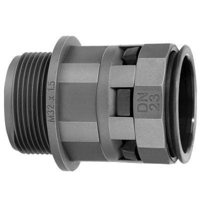 Переходник ПОЛИАМИД труба-короб DN36 M40х1.5 IP66 ДКС PAM36M40N 149954
