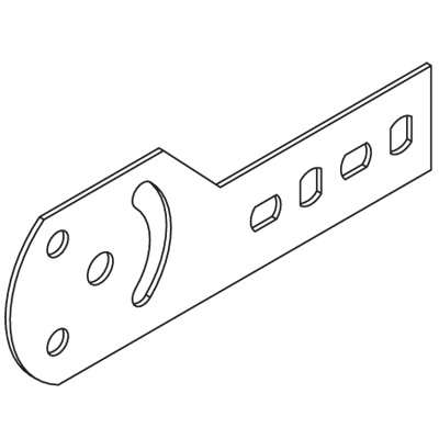 Пластина крепежная GSV H100 ДКС 30015 70237