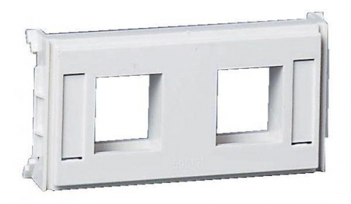Плата CYB-DP для 2хRJ45 keystone бел. SchE 5971714 1121559