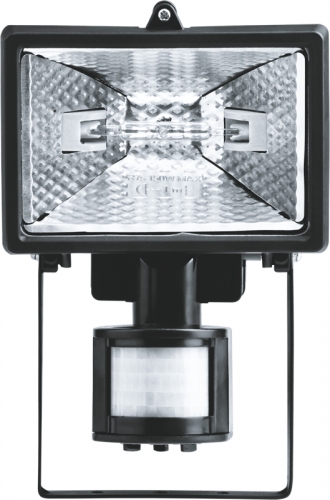 Прожектор 94 609 NFL-SH1-150-R7s/BL 150Вт R7s IP44 (ИО 150вт черн. с датчиком движ.) Navigator 94609 61584