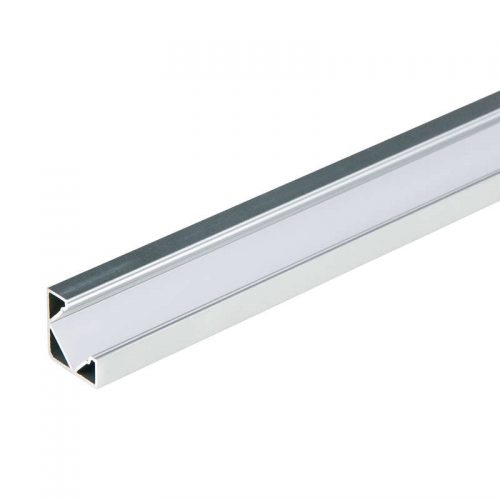 Профиль UFE-A03 SILVER 200 POLYBAG накладной для светодиодной ленты анодир. алюм. (дл.2м) Uniel UL-00000597 484448