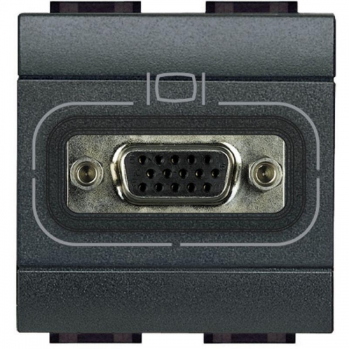 Разъем HD15 LivingLight антрацит Leg BTC L4282 1041341