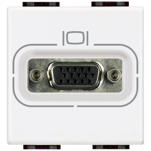 Разъем HD15 LivingLight бел. Leg BTC N4282 1041342